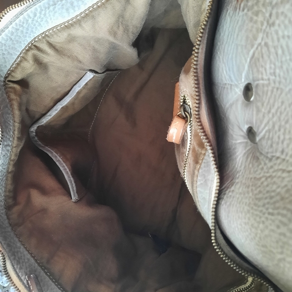 Free People Sorrento Convertible Backpack In Distressed Grey - Picture 6 of 9